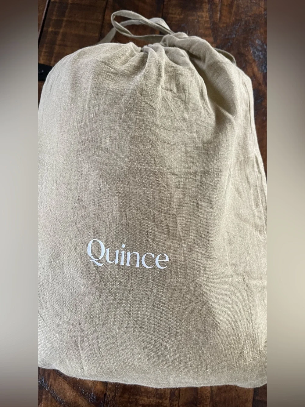 NEW Quince European Linen Duvet Cover, Full/Queen (Aloe)